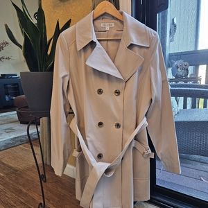Via Spiga tan trench coat